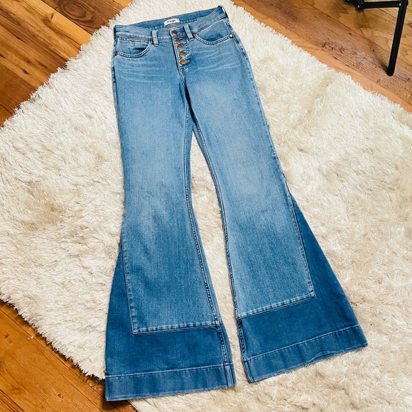 Wrangler High Rise Flare Jeans - Picture 6 of 13